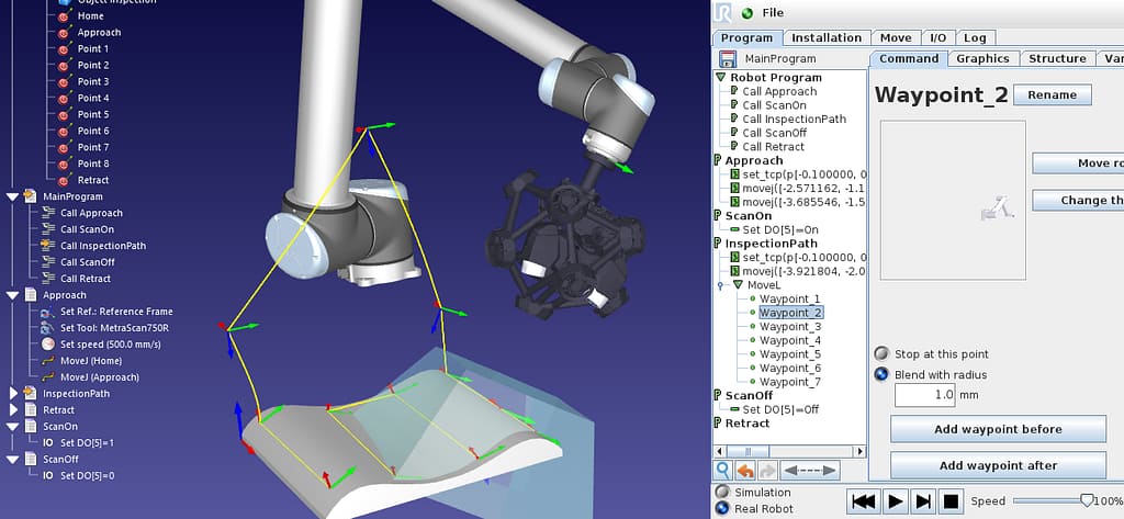 How to Modify RoboDK’s Robot Programs with a UR Teach Pendant