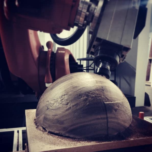 Robot Machining Wood