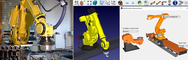 Fanuc Robot with a Linear Rail