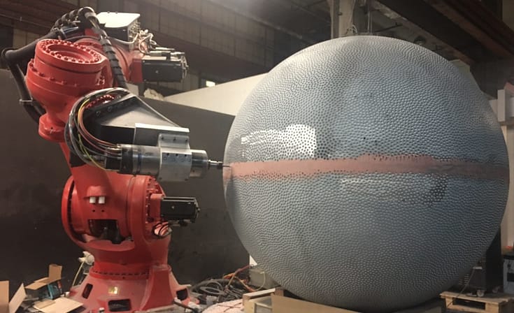 Robot Drilling with KUKA Titan